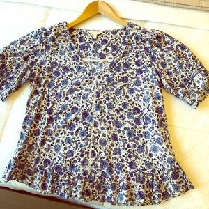 Lucky Brand Floral Blouse